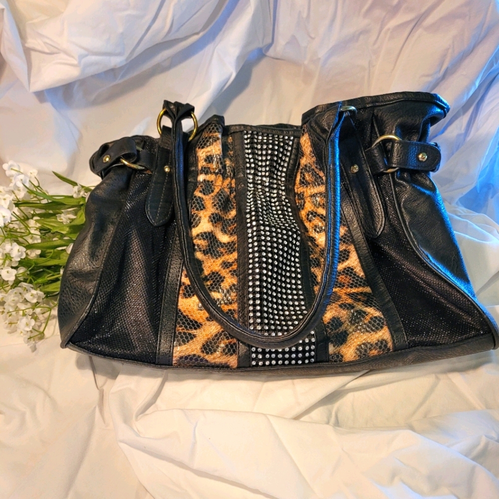 Leopard Print Purse